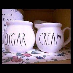 Rae Dunn Sugar and cream set